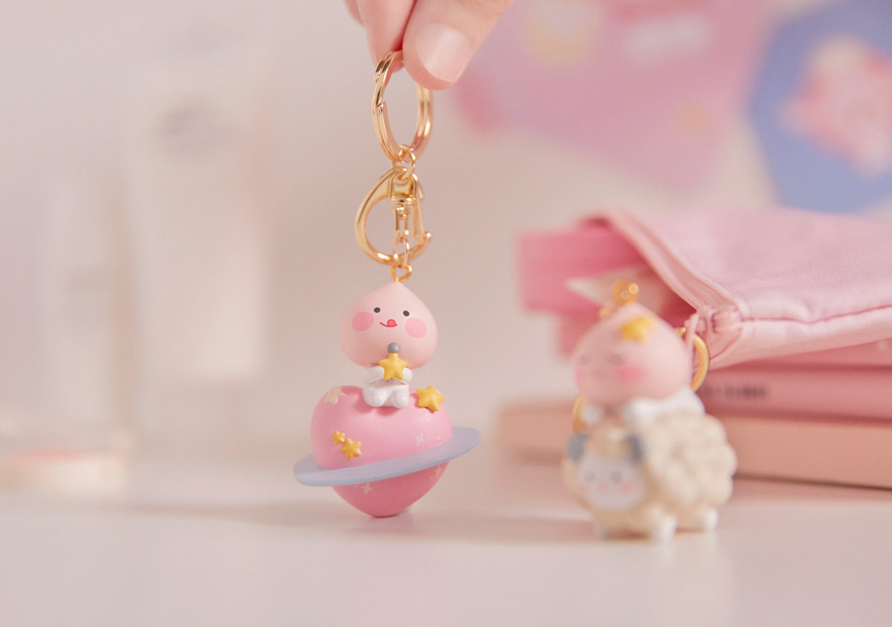 KAKAO FRIENDS - Figurine Porte-cles Little Apeach - Detail 4