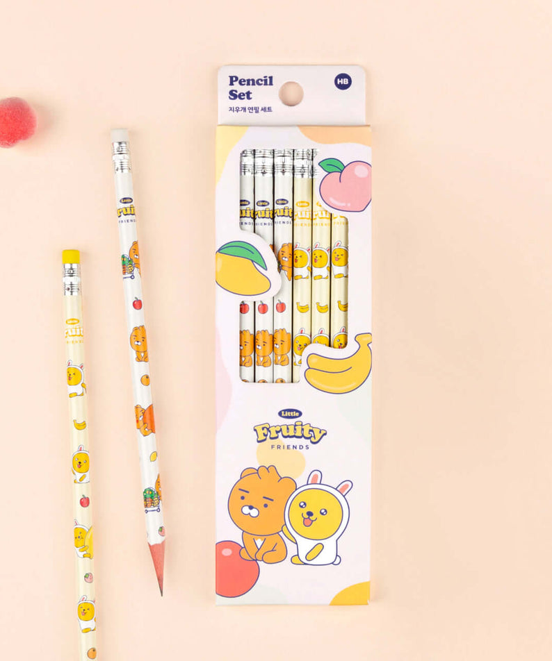 Set Set Crayons Petit Ryan - Kakao Friends
