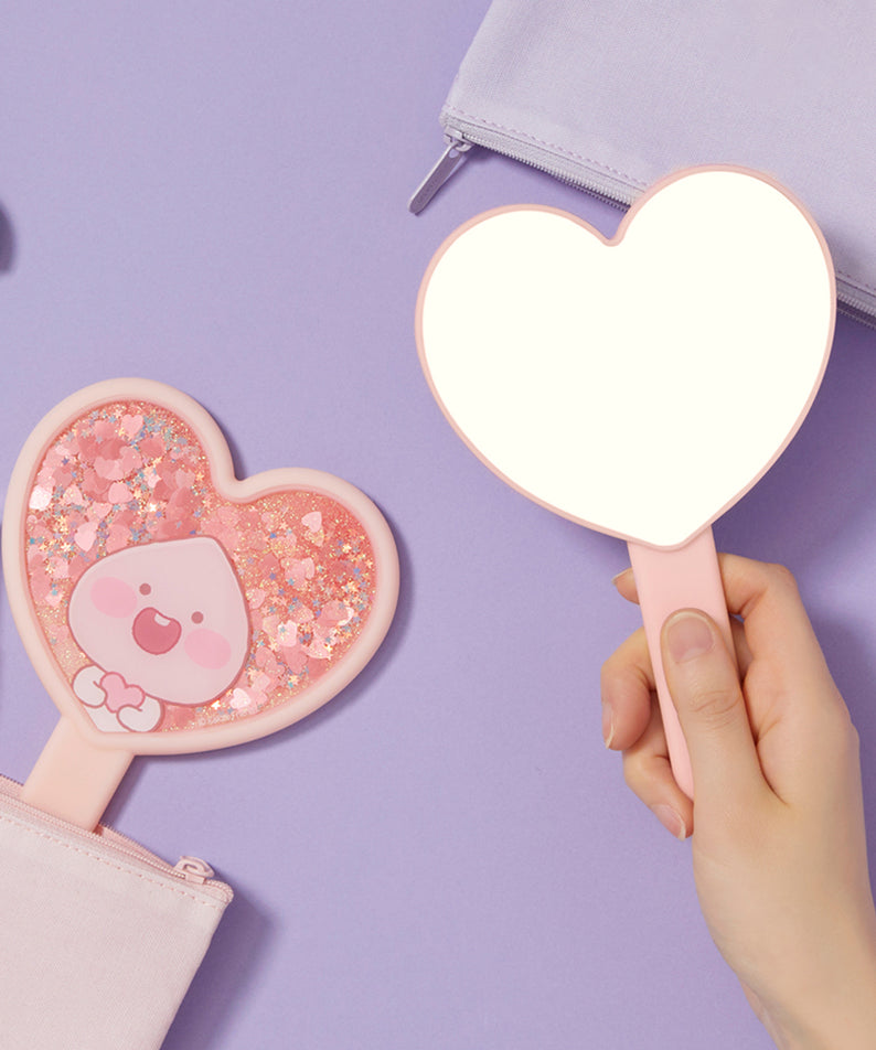 KAKAO FRIENDS - LovelyApeach Miroir Rose
