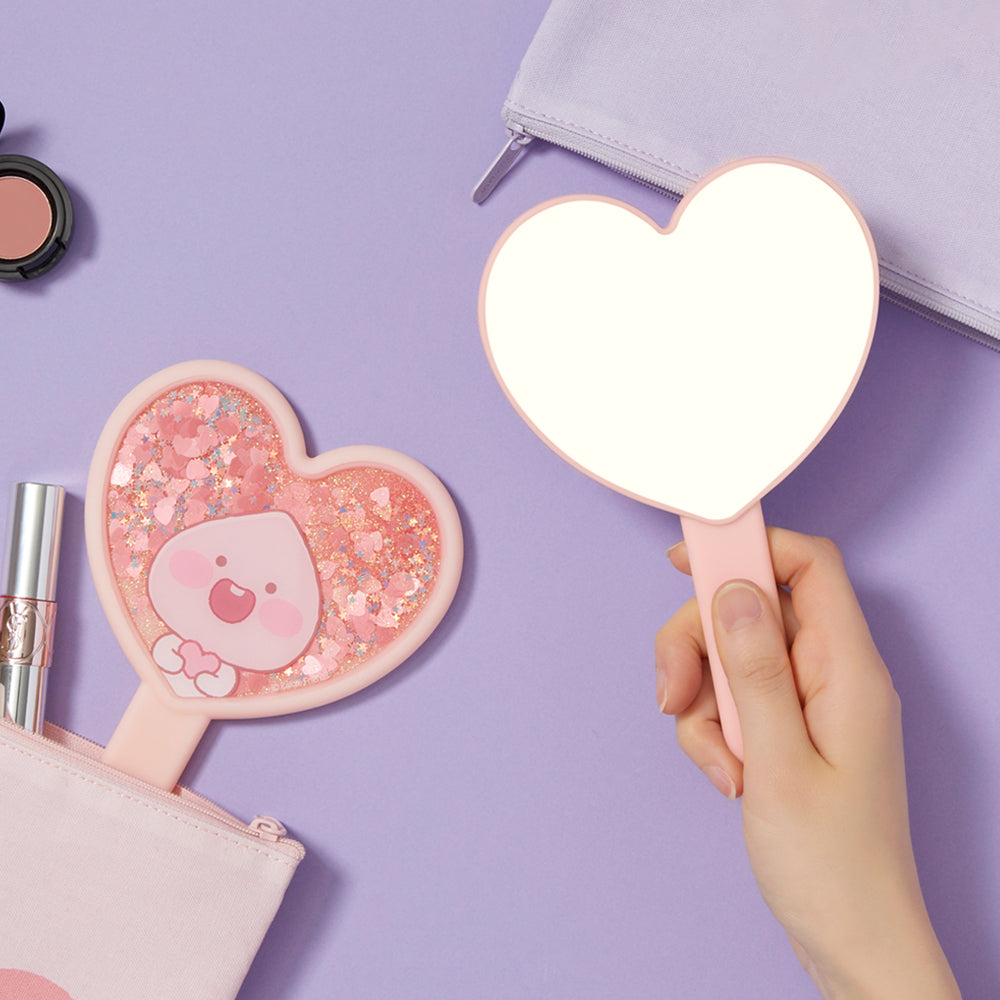 KAKAO FRIENDS - LovelyApeach Miroir Rose