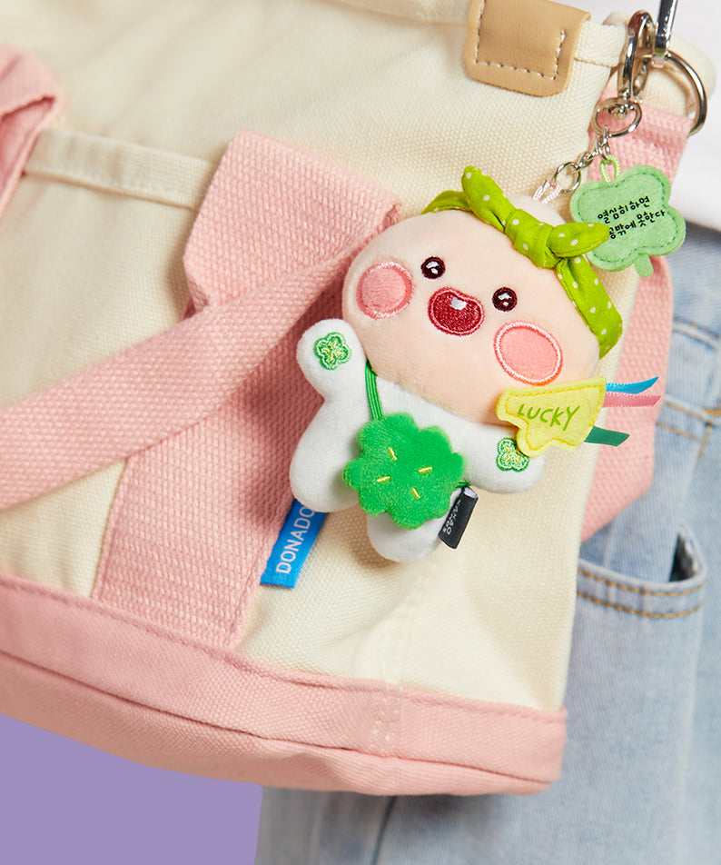 KAKAO FRIENDS - Porte-cles Peluche Apeach