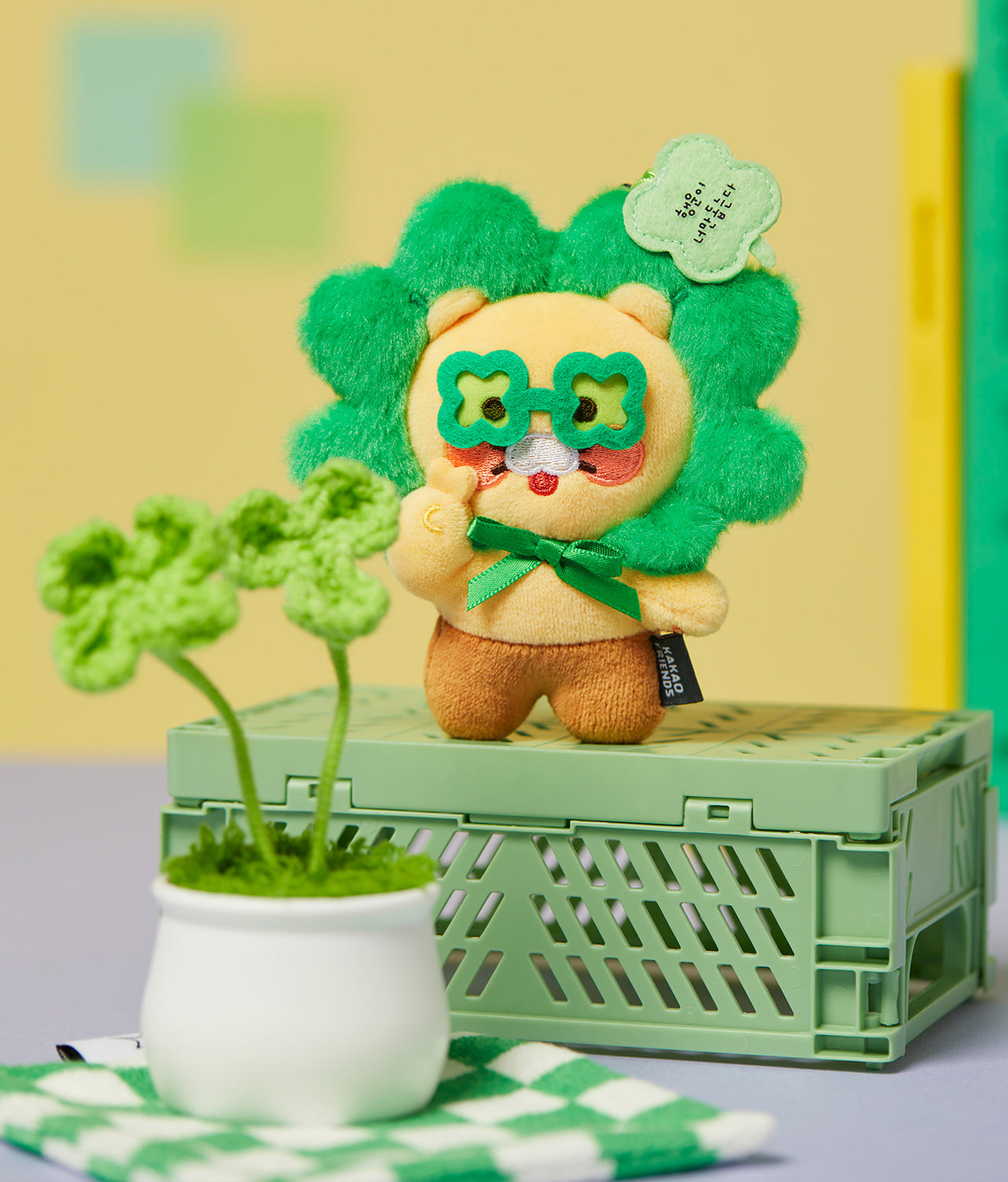 KAKAO FRIENDS - Porte-cles Peluche Chunsik - Detail 6