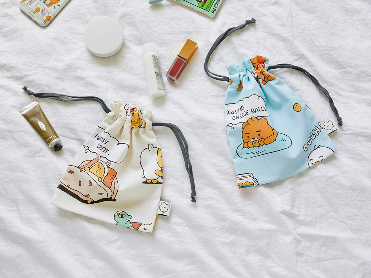 KAKAO FRIENDS - Pochette Ryan&Tube - Detail 1