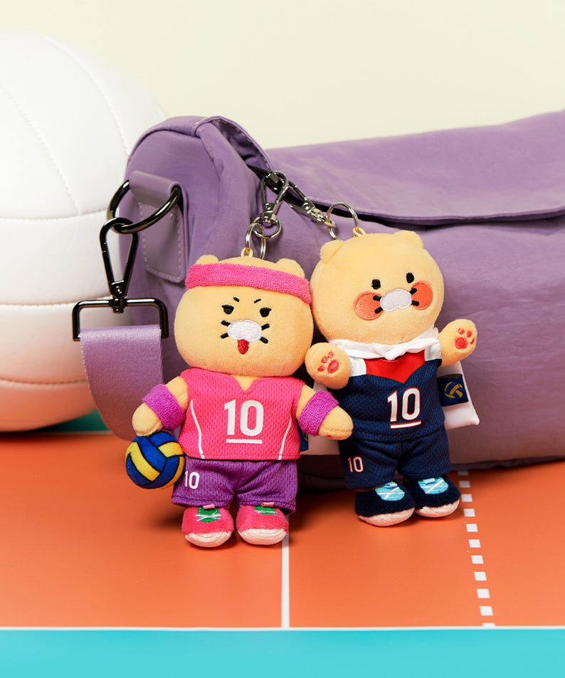 KAKAO FRIENDS - XFriends Porte-cles Peluche Chunsik