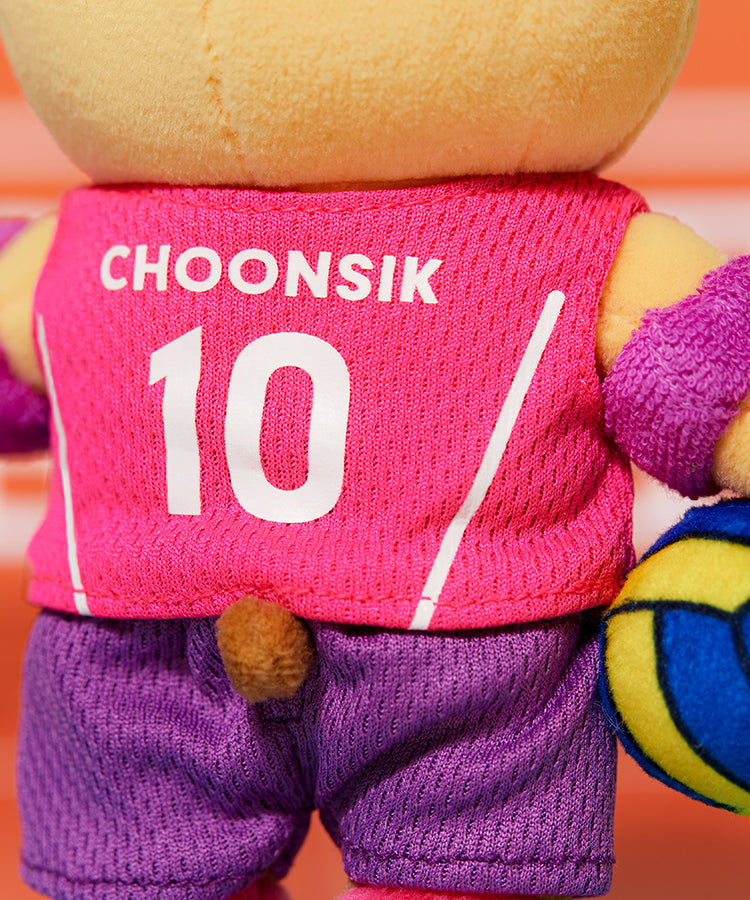 KAKAO FRIENDS - XFriends Porte-cles Peluche Chunsik - Detail 6