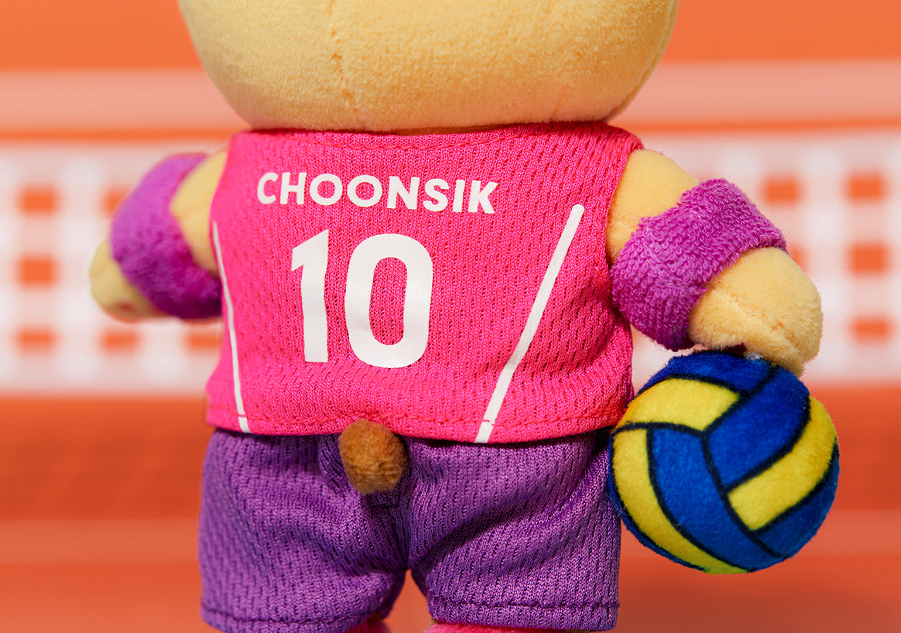 KAKAO FRIENDS - XFriends Porte-cles Peluche Chunsik - Detail 6