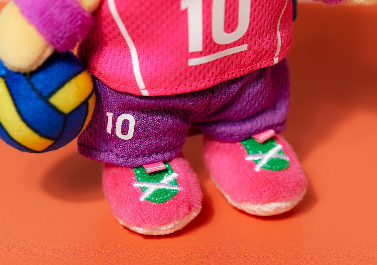 KAKAO FRIENDS - XFriends Porte-cles Peluche Chunsik - Detail 7