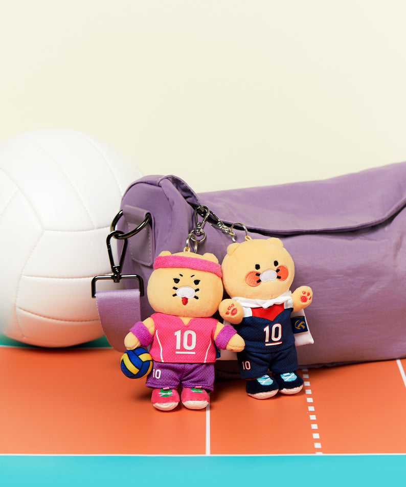 KAKAO FRIENDS - XFriends Porte-cles Peluche Chunsik - Detail 8