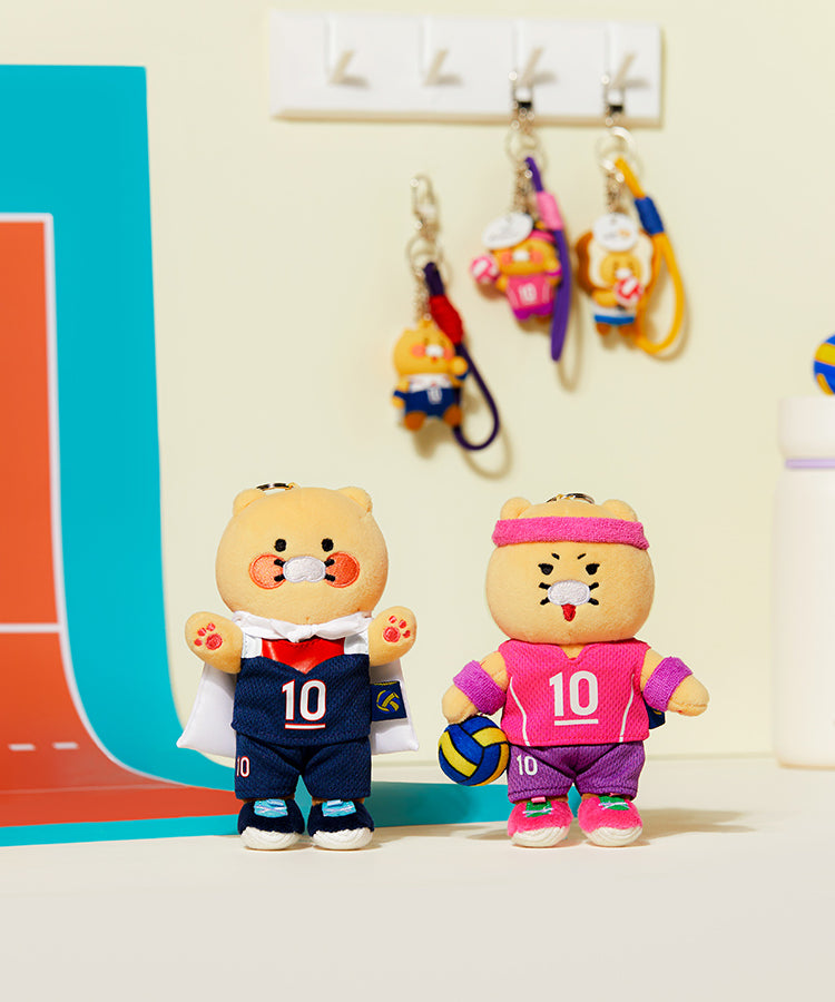 KAKAO FRIENDS - XFriends Porte-cles Peluche Chunsik - Detail 13