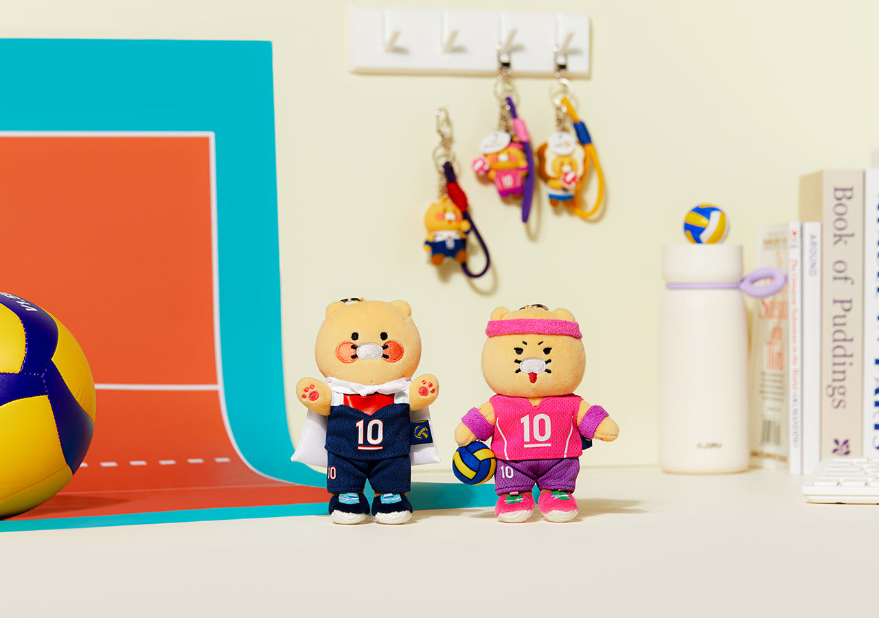 KAKAO FRIENDS - XFriends Porte-cles Peluche Chunsik - Detail 13