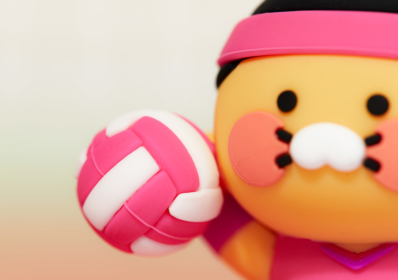 KAKAO FRIENDS - XFriends Figurine Porte-cles (3 1) Chunsik - Detail 9