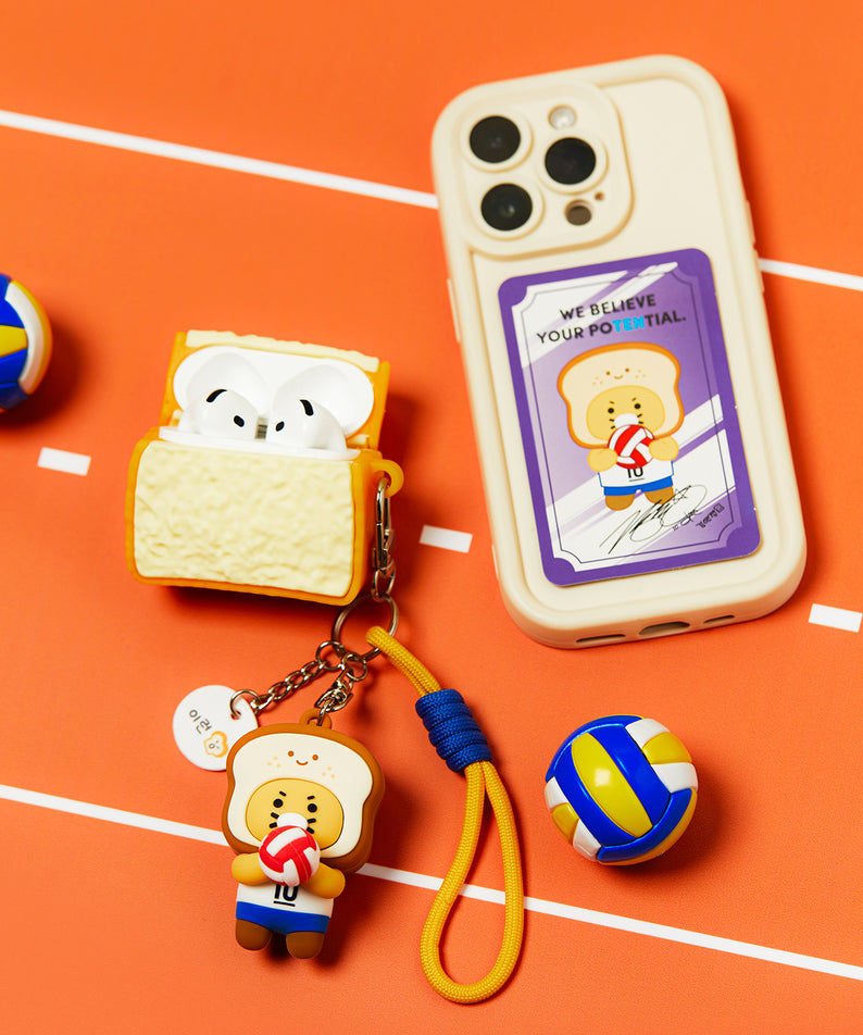 KAKAO FRIENDS - XFriends Figurine Porte-cles (3 1) Chunsik - Detail 15