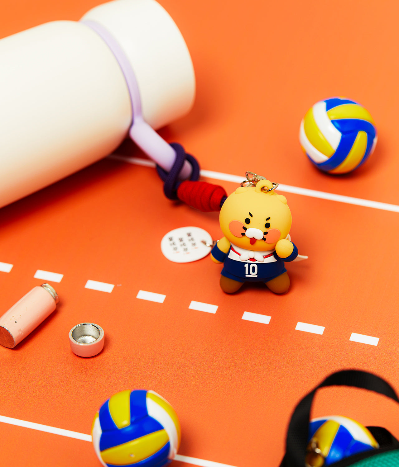 KAKAO FRIENDS - XFriends Figurine Porte-cles (3 1) Chunsik - Detail 14