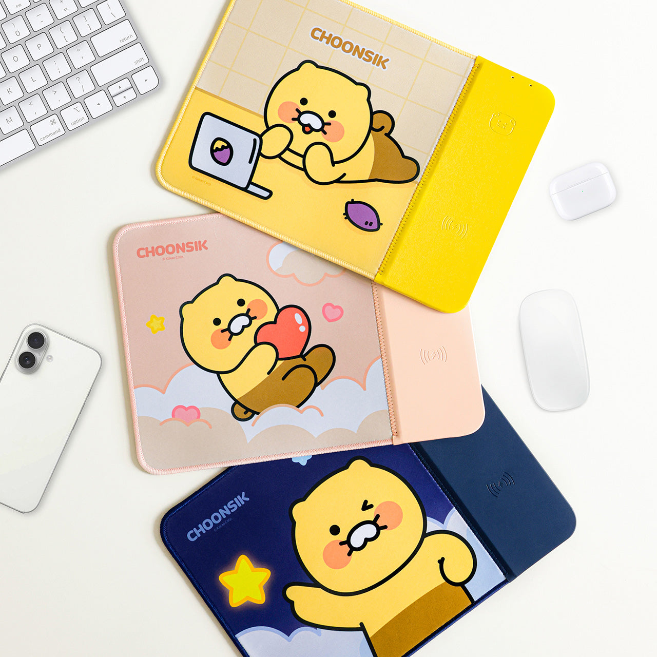 KAKAO FRIENDS - Tapis de Souris Rose