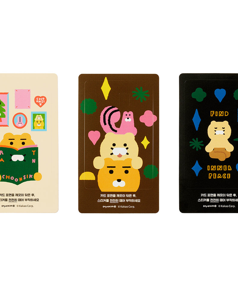 KAKAO FRIENDS - XFriends Carte Autocollant Set & - Detail 12