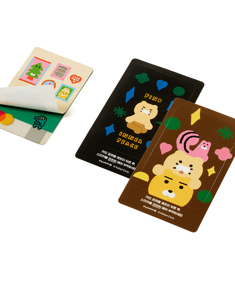 KAKAO FRIENDS - XFriends Carte Autocollant Set & - Detail 13