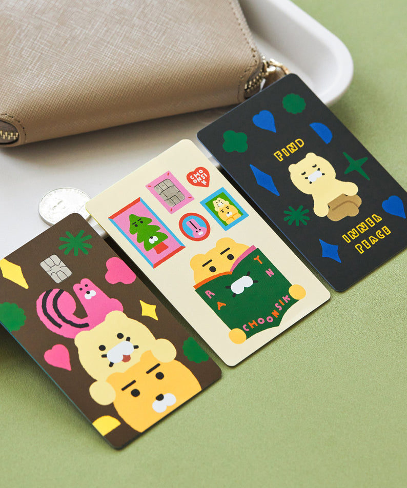 KAKAO FRIENDS - XFriends Carte Autocollant Set &