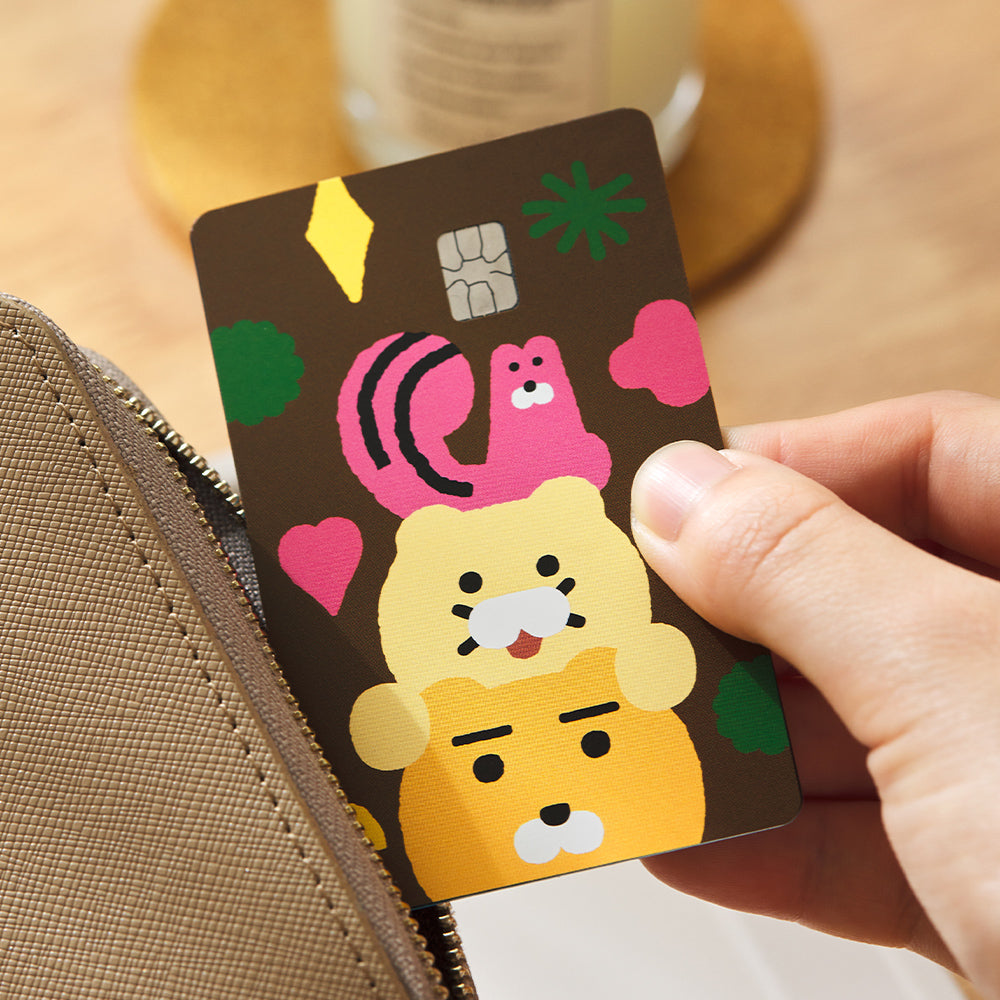 KAKAO FRIENDS - XFriends Carte Autocollant Set &