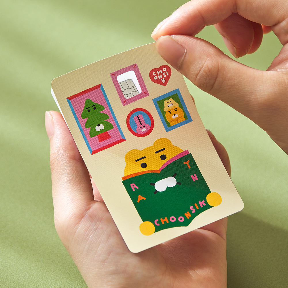 KAKAO FRIENDS - XFriends Carte Autocollant Set &