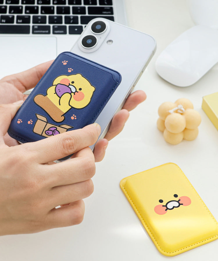 KAKAO FRIENDS - PU Porte-Cartes Jaune Chunsik - Detail 4