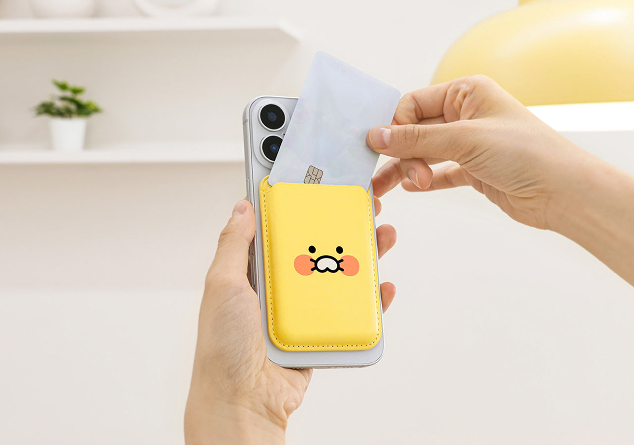 KAKAO FRIENDS - PU Porte-Cartes Jaune Chunsik - Detail 7