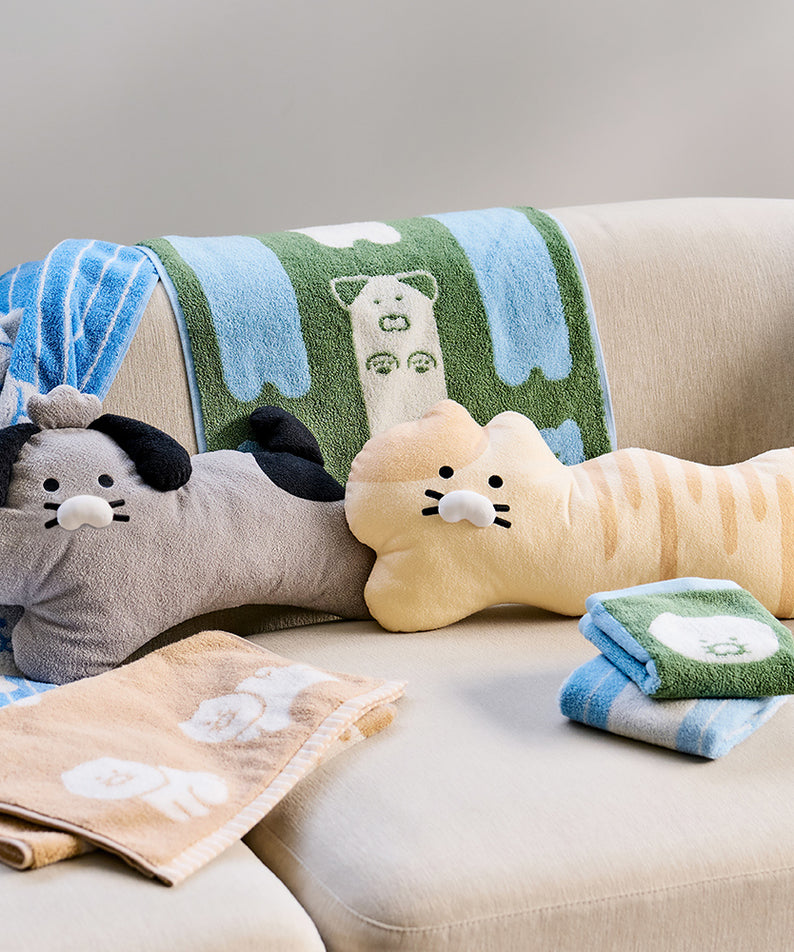 KAKAO FRIENDS - FRIENDAY Plat Coussin Chunsik