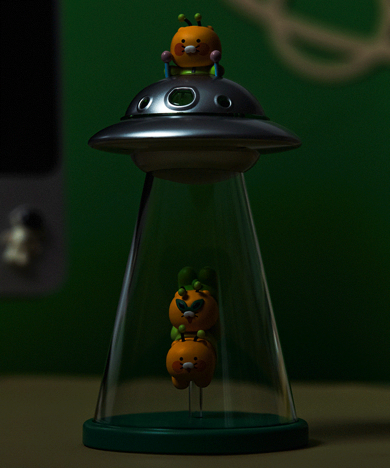 KAKAO FRIENDS - Figurine Lampe Chunsik - Detail 3