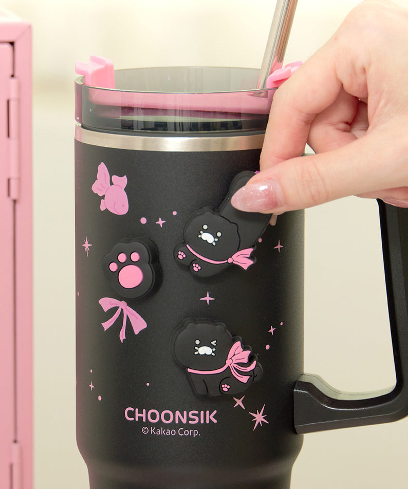 KAKAO FRIENDS - Noir Aimant Tumbler