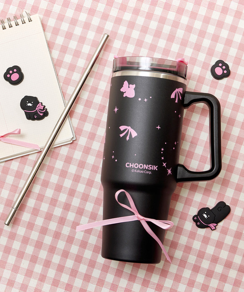 KAKAO FRIENDS - Noir Aimant Tumbler