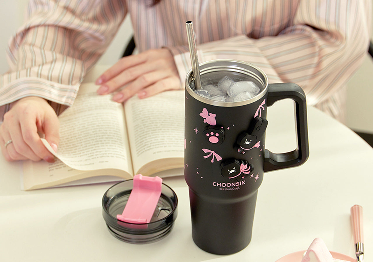 KAKAO FRIENDS - Noir Aimant Tumbler - Detail 5