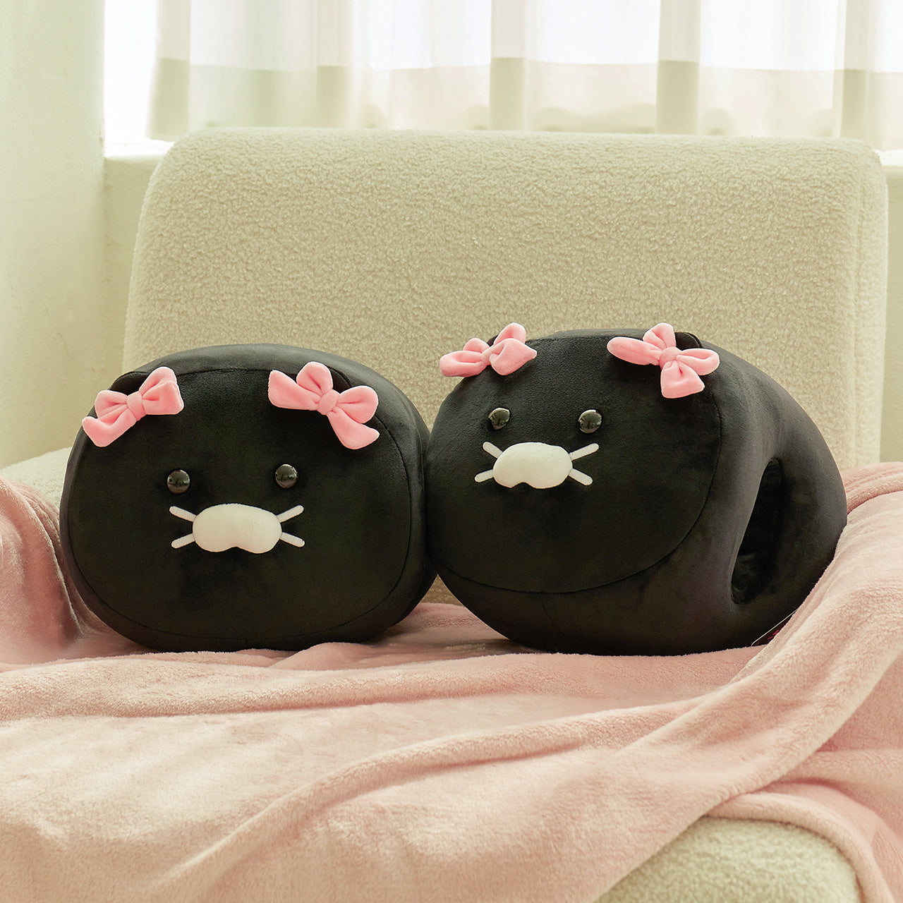 KAKAO FRIENDS - Noir Coussin