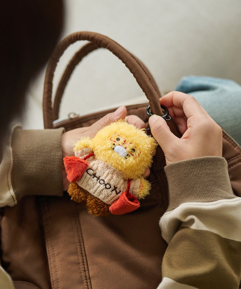 KAKAO FRIENDS - [Set Complet] Porte-cles Peluche 5 Chunsik - Detail 7