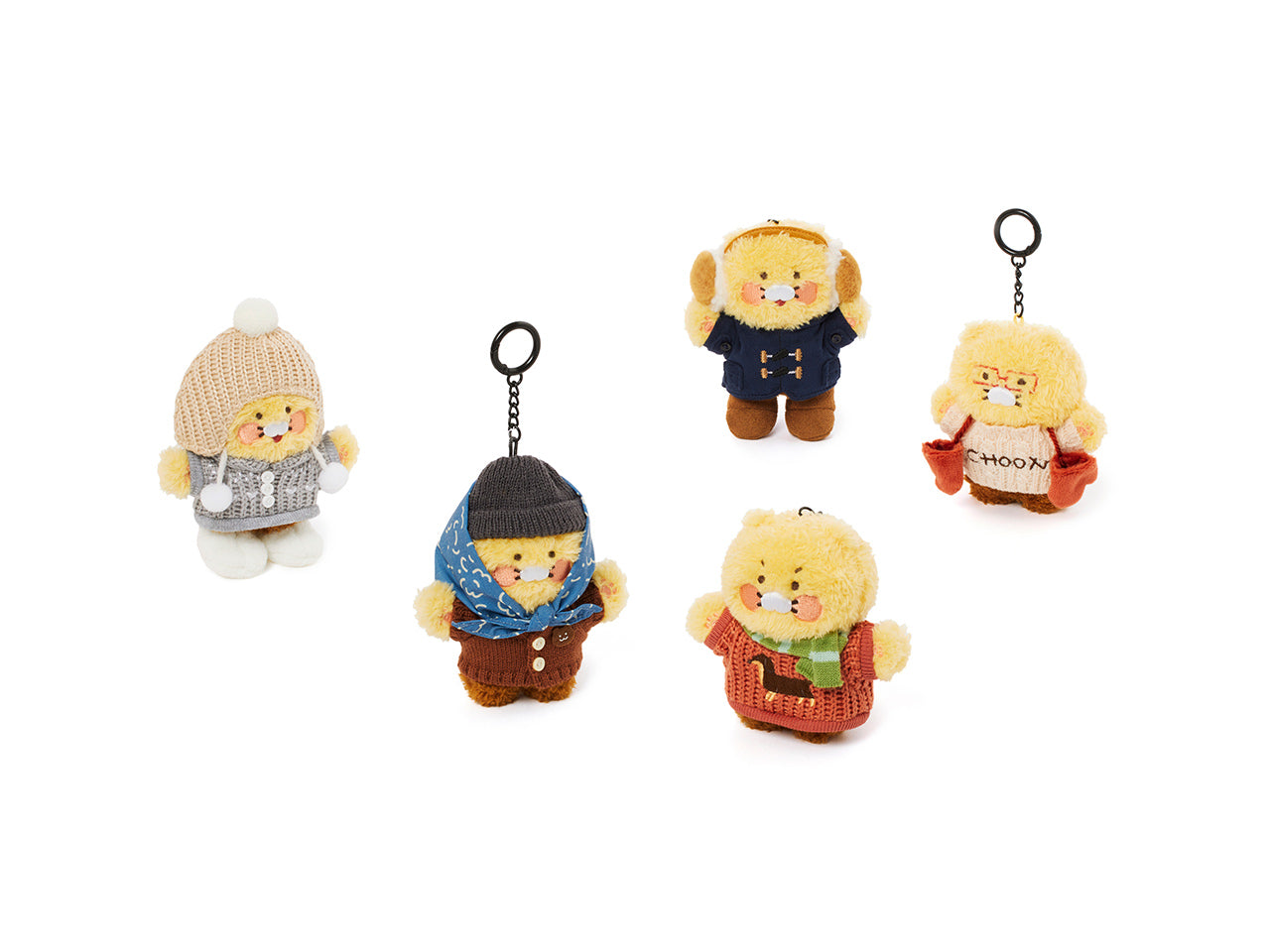 KAKAO FRIENDS - Porte-cles Peluche (5 1) Chunsik - Detail 25