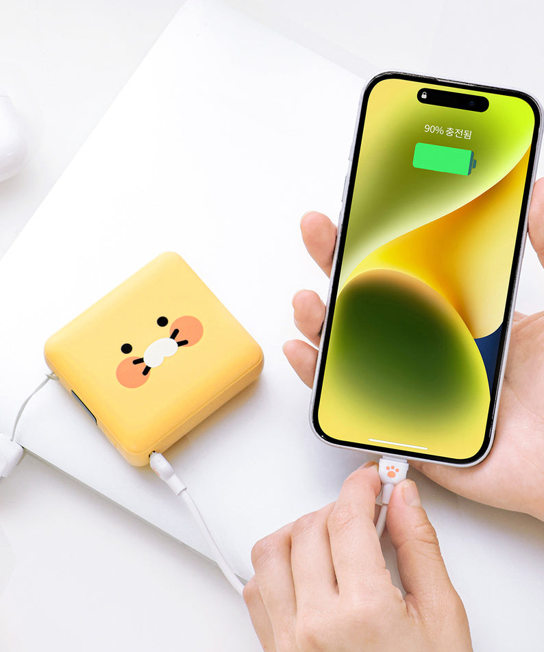 KAKAO FRIENDS - Mini Batterie Externe 10,000 Chunsik