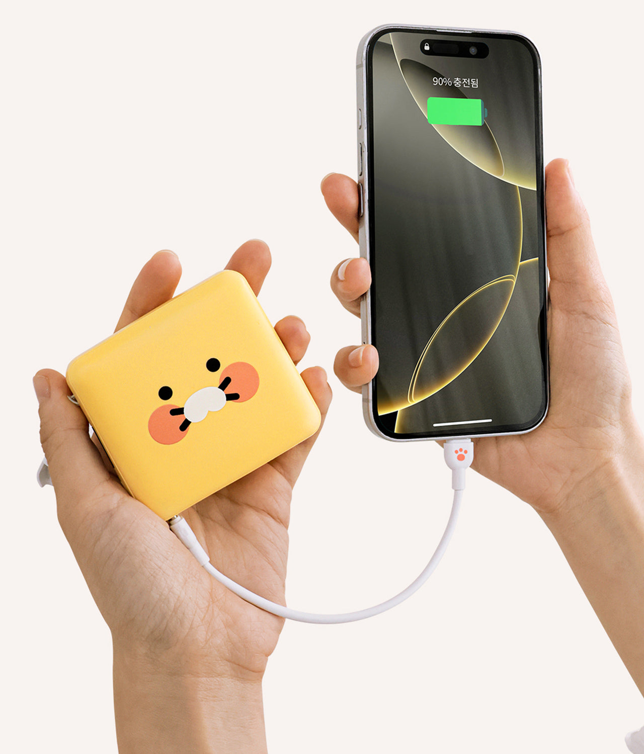 KAKAO FRIENDS - Mini Batterie Externe 10,000 Chunsik - Detail 3