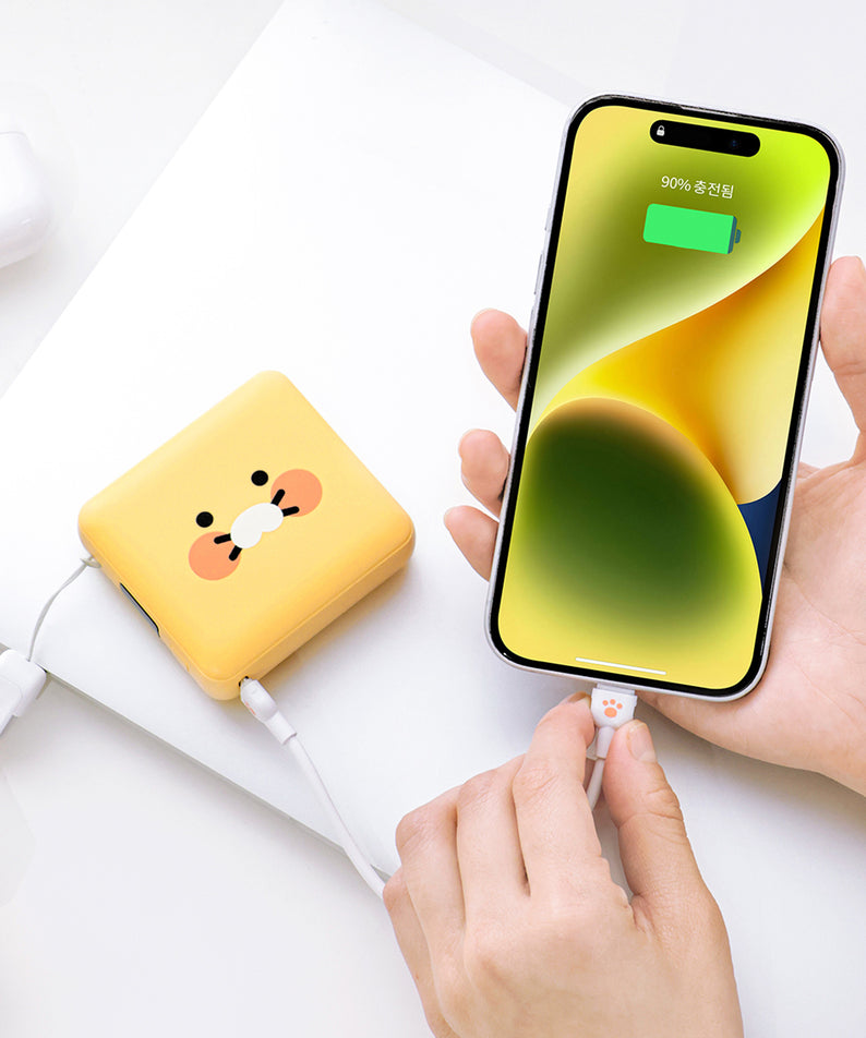 KAKAO FRIENDS - Mini Batterie Externe 10,000 Chunsik - Detail 4