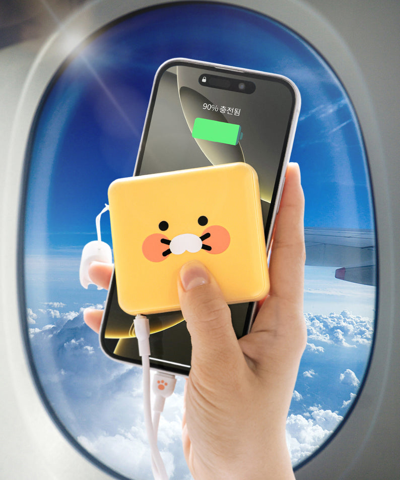 KAKAO FRIENDS - Mini Batterie Externe 10,000 Chunsik - Detail 5