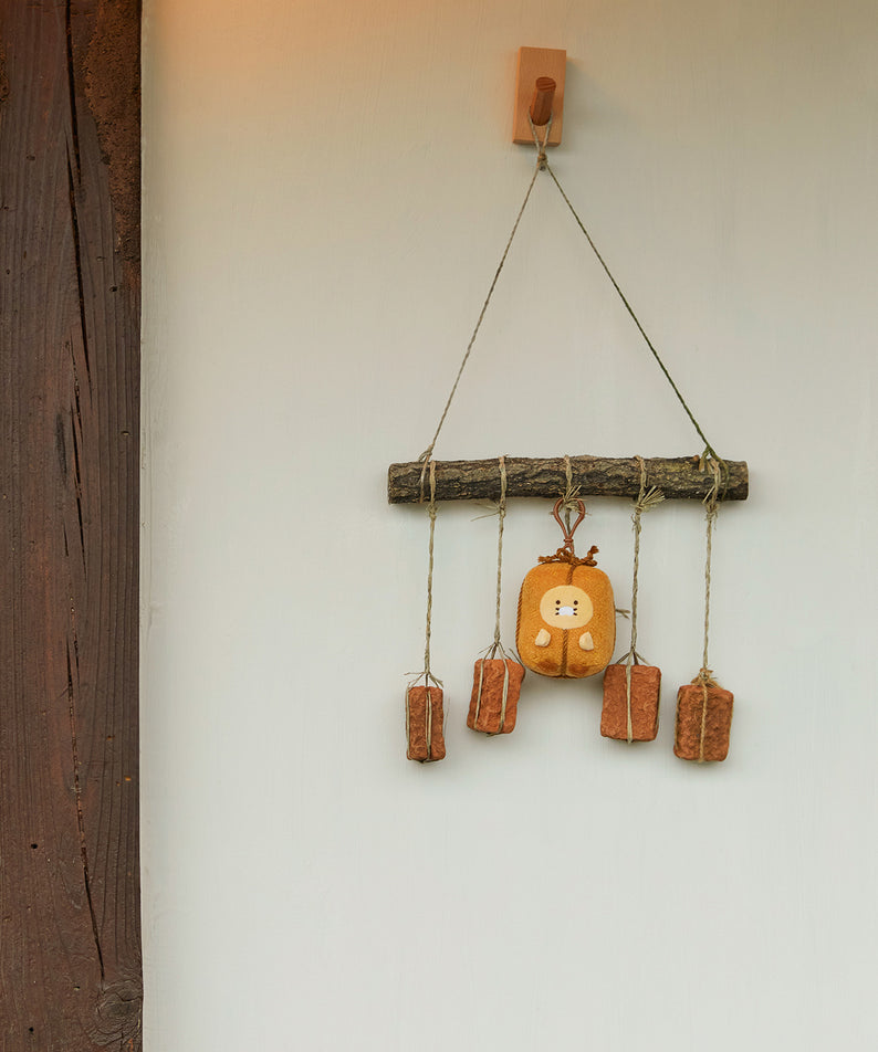 KAKAO FRIENDS - Porte-cles Peluche Chunsik - Detail 4