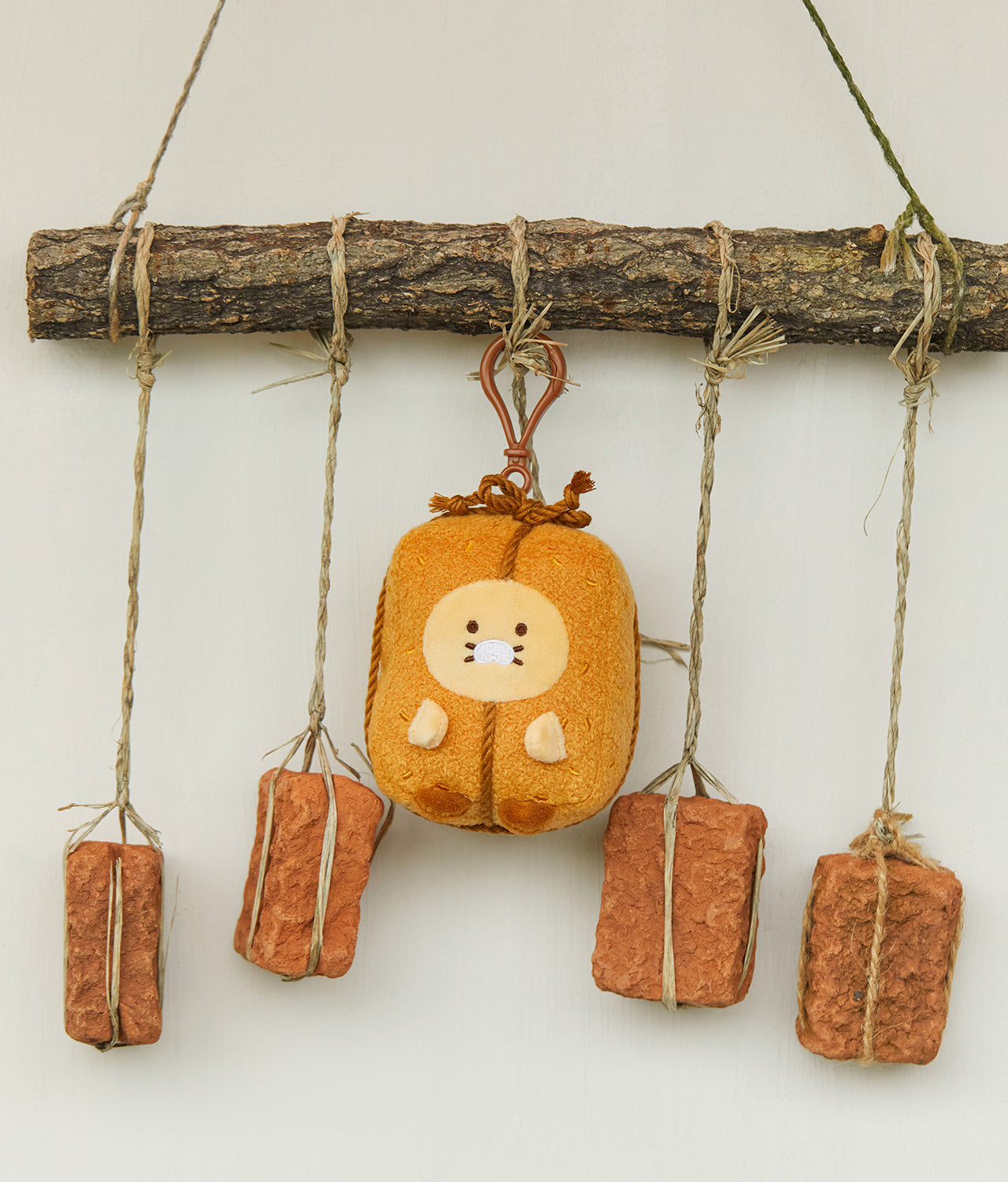 KAKAO FRIENDS - Porte-cles Peluche Chunsik - Detail 5
