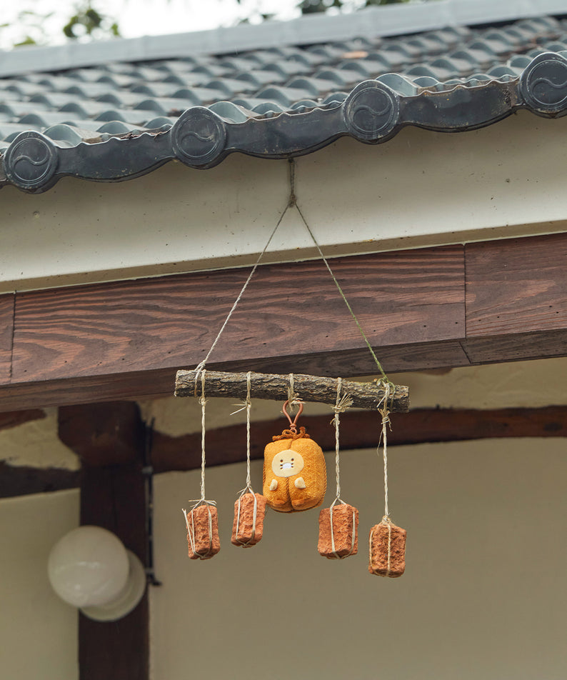 KAKAO FRIENDS - Porte-cles Peluche Chunsik - Detail 7