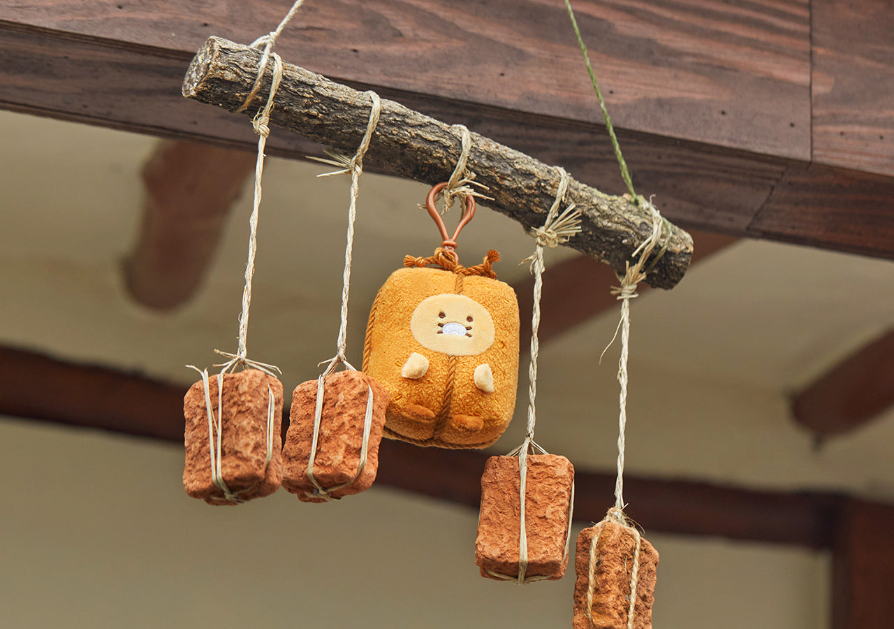 KAKAO FRIENDS - Porte-cles Peluche Chunsik - Detail 8