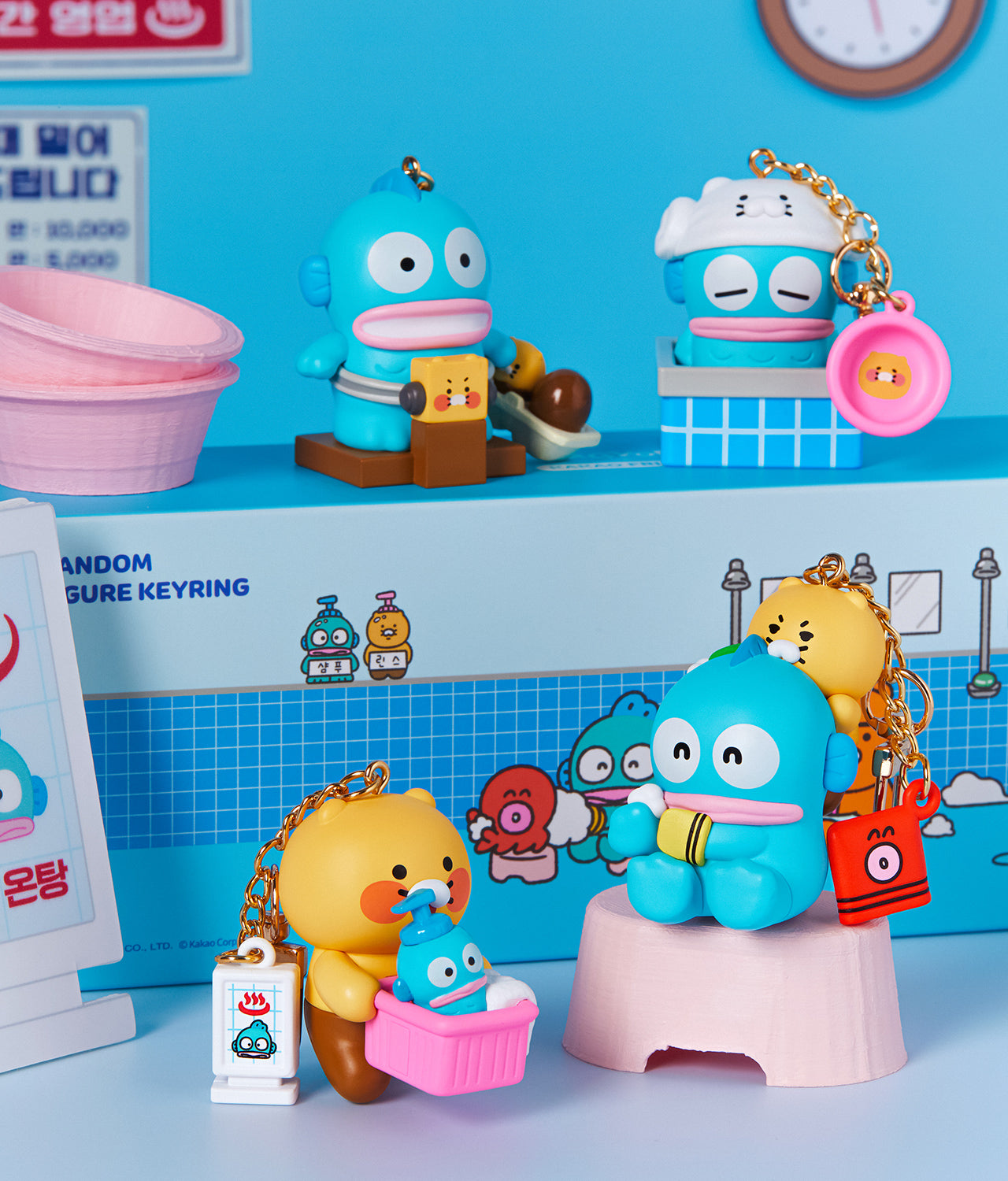 KAKAO FRIENDS - [Set Complet] X Friends Figurine Porte-cles 4 - Detail 9
