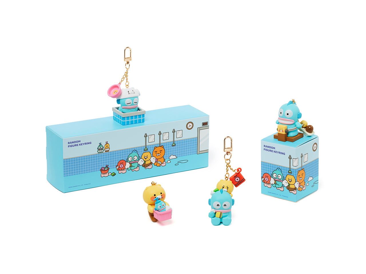 KAKAO FRIENDS - [Set Complet] X Friends Figurine Porte-cles 4 - Detail 23