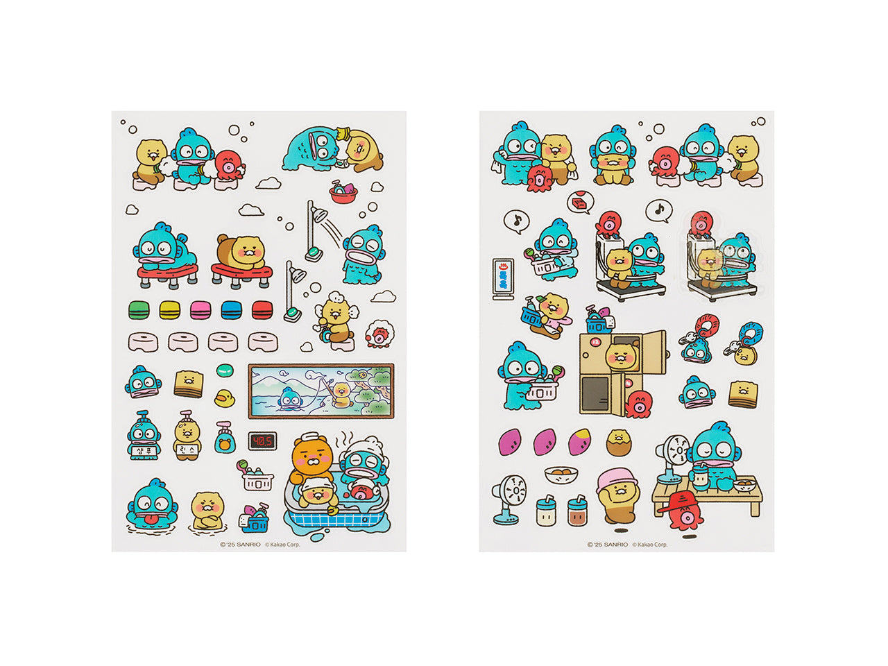 KAKAO FRIENDS - X Friends Transparent Autocollant Rouge Chunsik - Detail 10