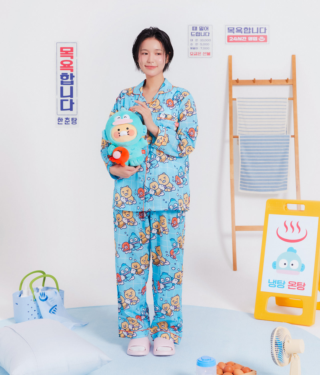 KAKAO FRIENDS - X Friends Femme Pyjama Chunsik - Detail 6