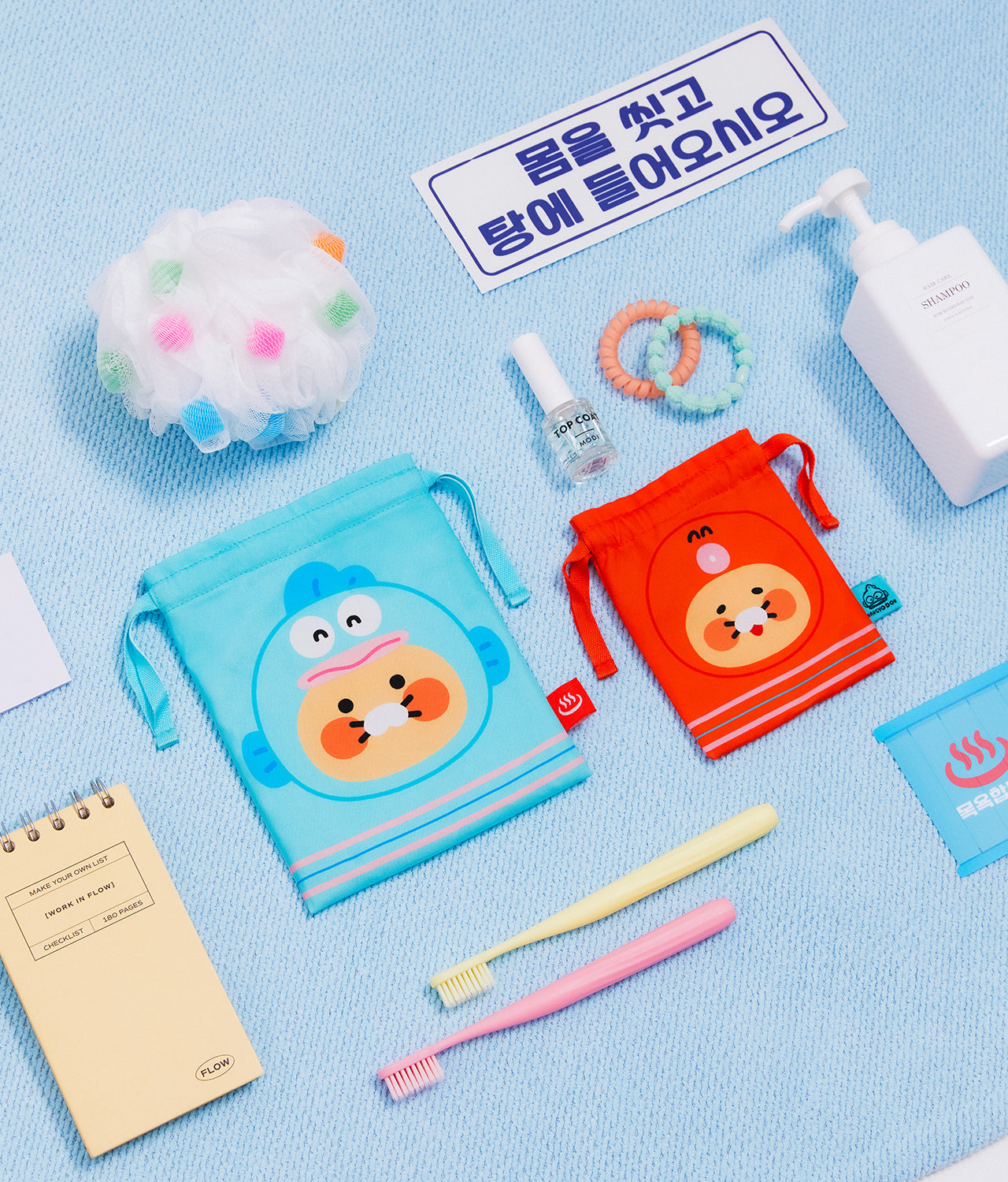 KAKAO FRIENDS - X Friends Pochette Set(2P) Chunsik - Detail 4
