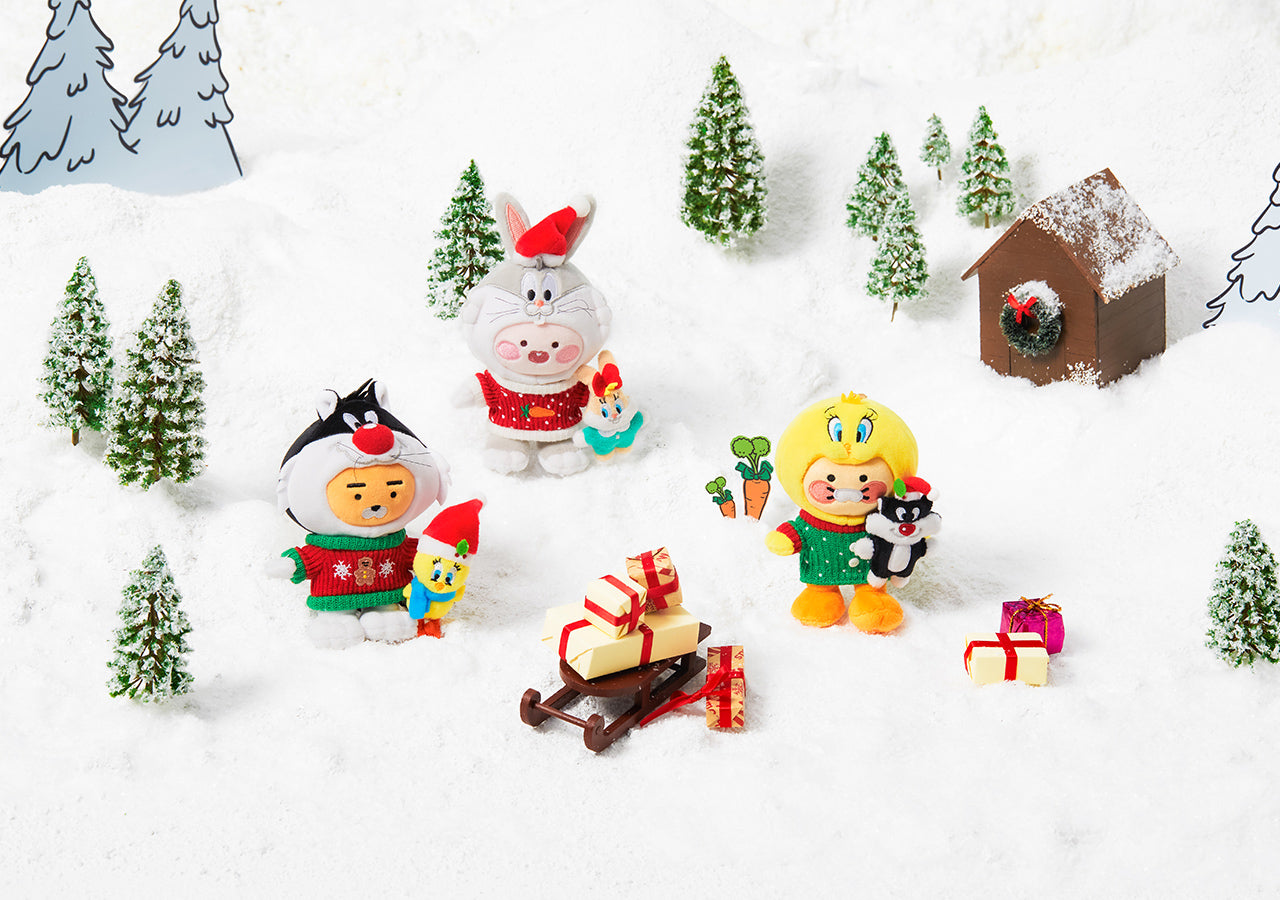 KAKAO FRIENDS - X Friends Porte-cles Peluche Ryan - Detail 7
