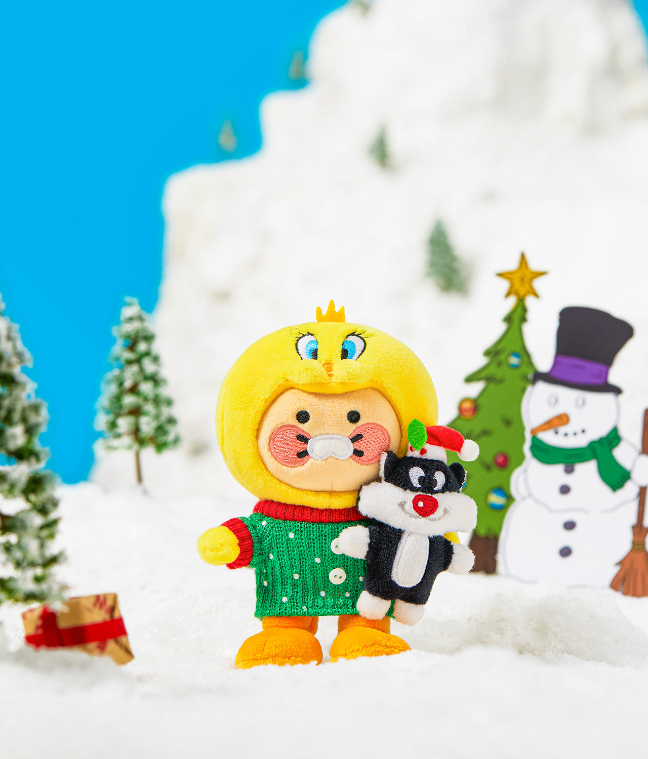 KAKAO FRIENDS - X Friends Porte-cles Peluche Baby Chunsik - Detail 4