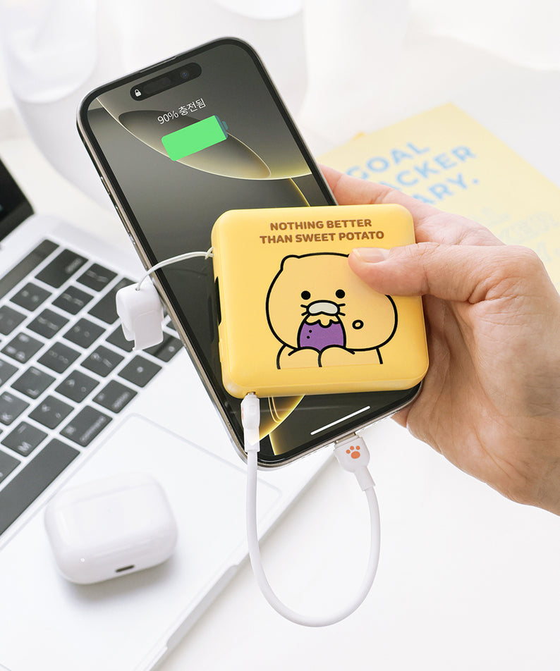 KAKAO FRIENDS - Mini Batterie Externe 10,000 Chunsik - Detail 4