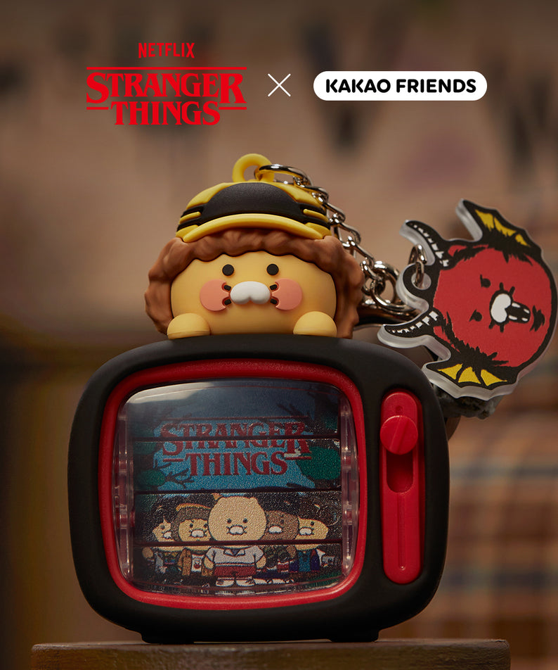 KAKAO FRIENDS - XFriends TV Figurine Porte-cles Chunsik